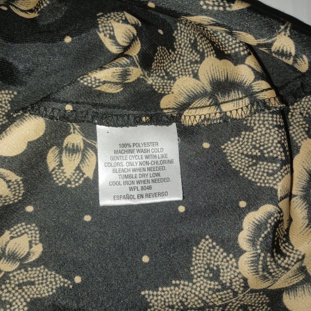 MEGAN TAYLOR FLORAL PRINT SLIP DRESS NIGHT GOWN - Picture 5 of 10